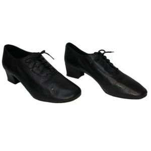 Glide USA Women's Mid Heel Lace Up Dance Shoes